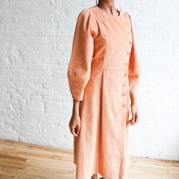 RARE NWOT Ulla Johnson Rowan Corduroy Coat Dress - Picture 5 of 5